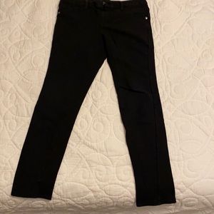 Justice black jegging 10.5 plus.